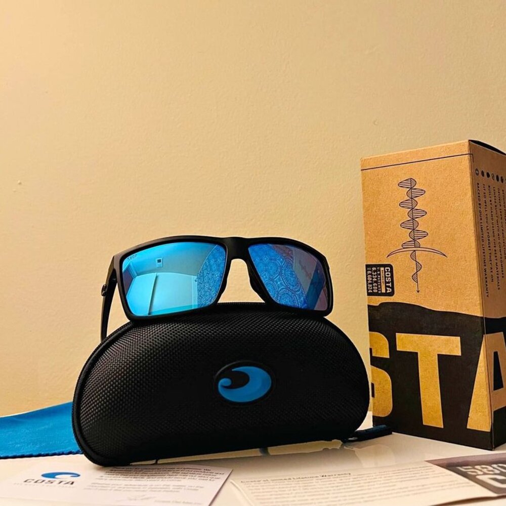 Costa Polarized Sunglass Ice Blue Rinconcito Surf Fishing Series 580P NEW - Picture 3 of 10